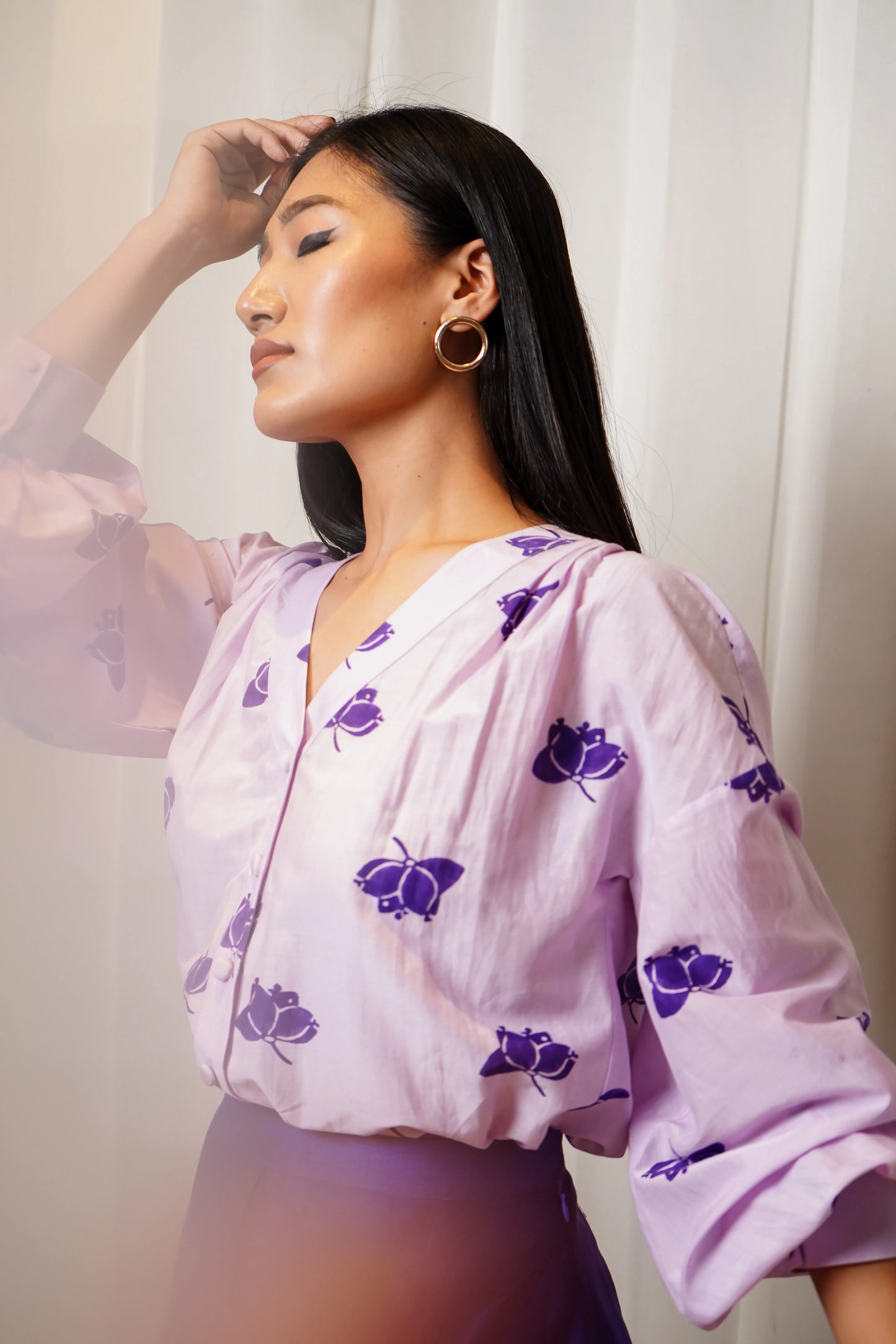 Bougainvillea shirt