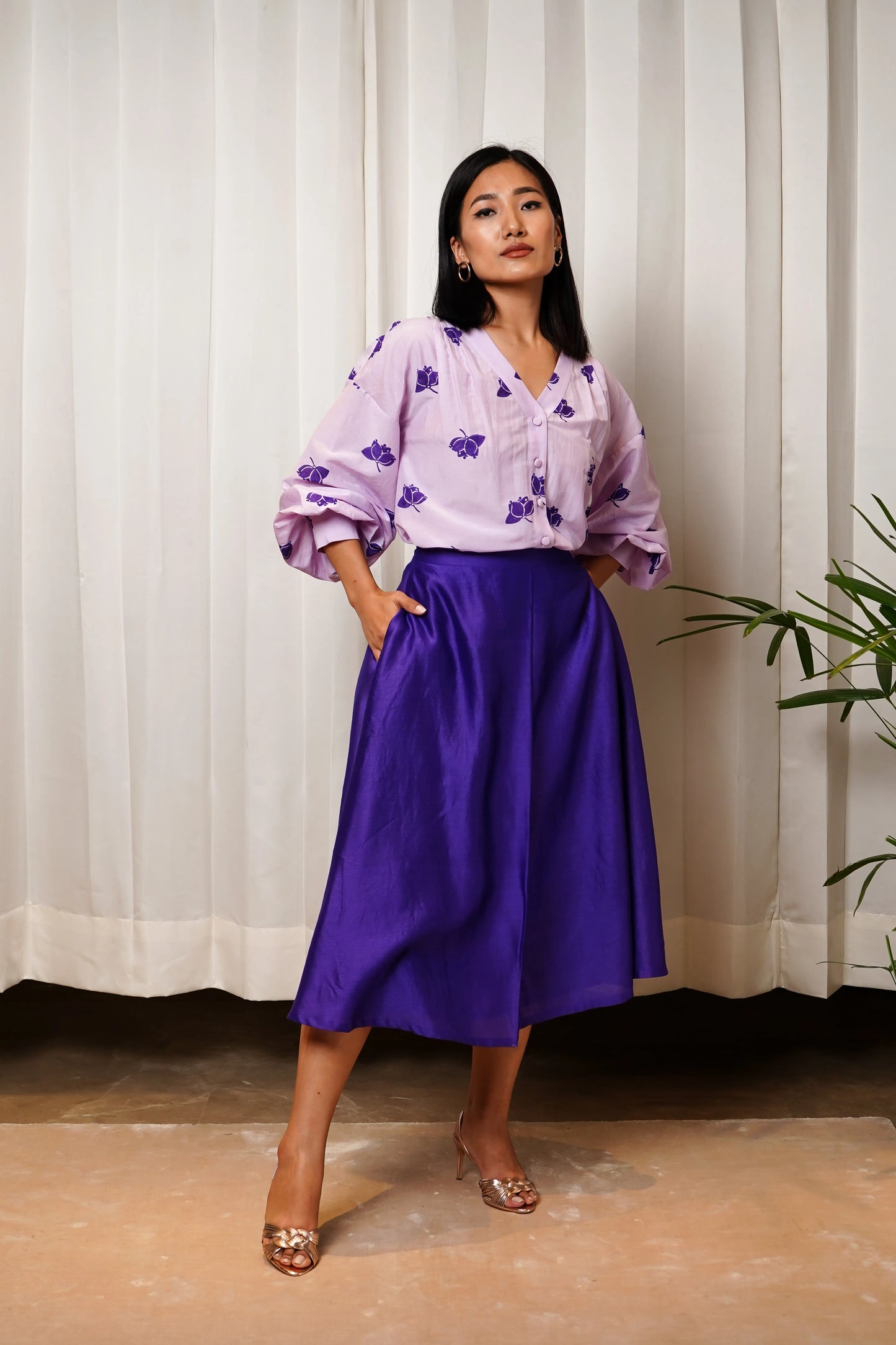 Bougainvillea shirt