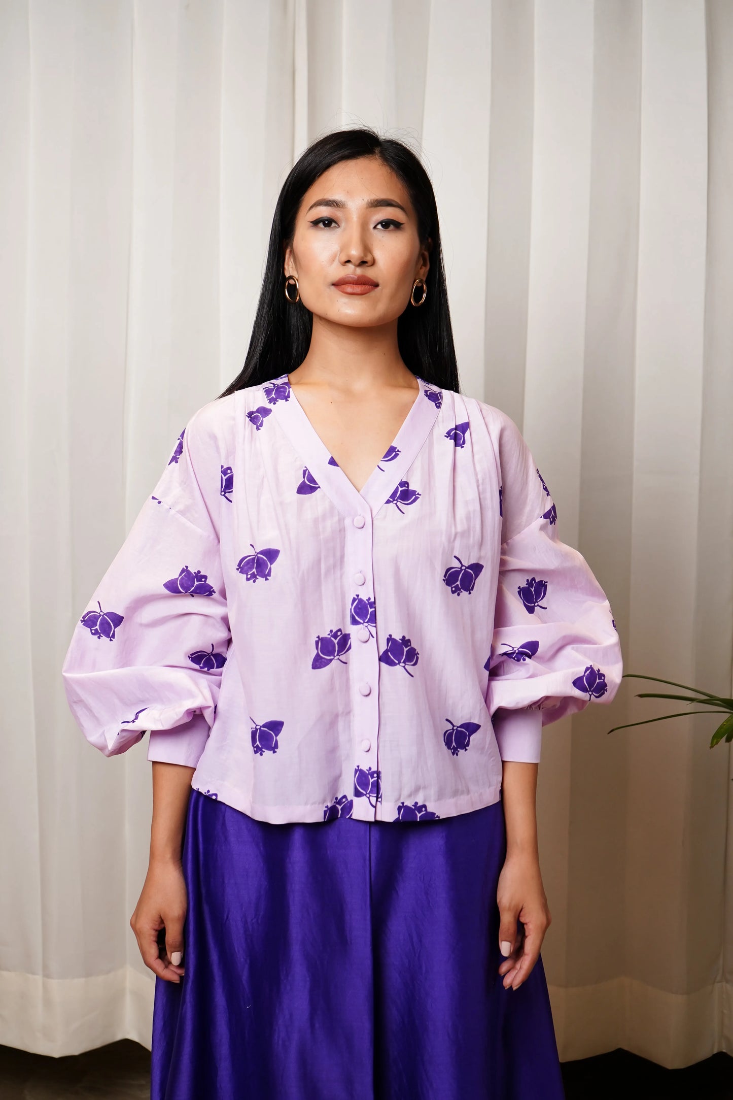 Bougainvillea shirt