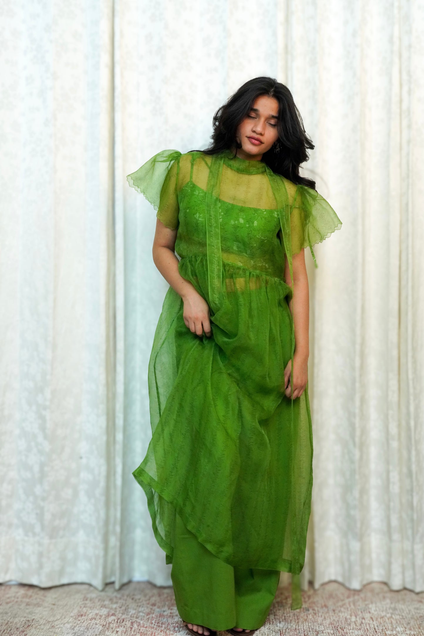 Wild vine Organza dress