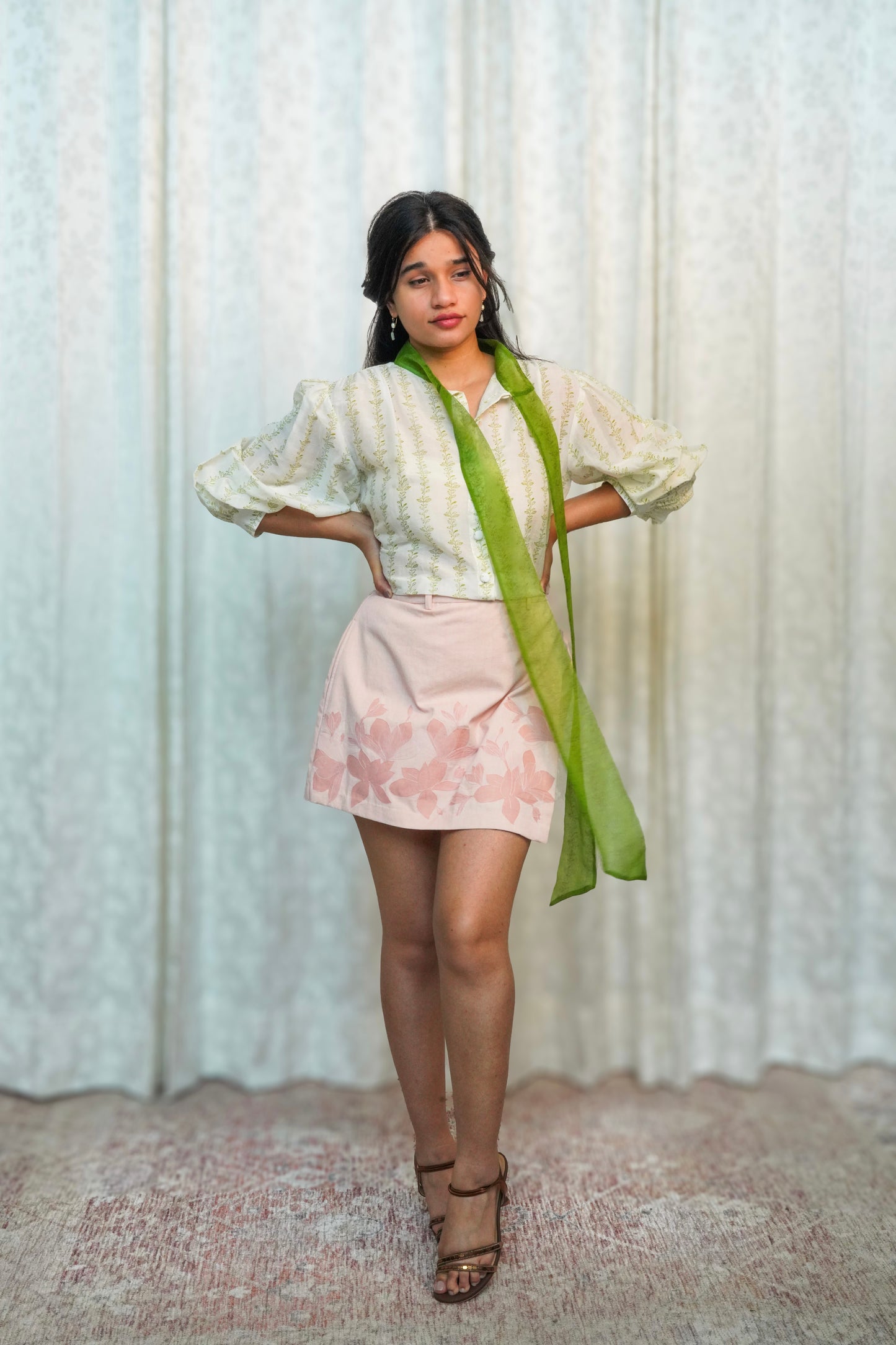 Pink Haze Wildflower Skirt