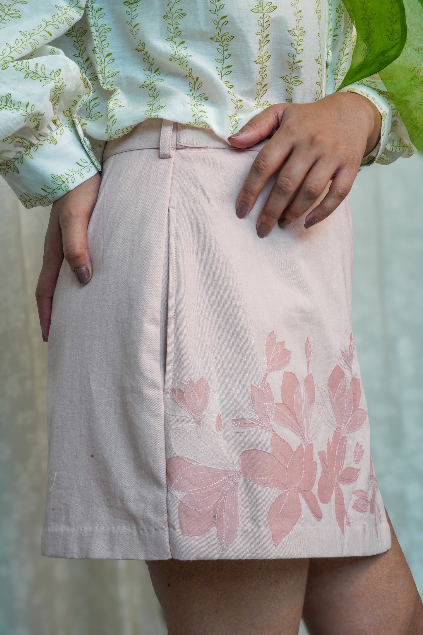 Pink Haze Wildflower Skirt