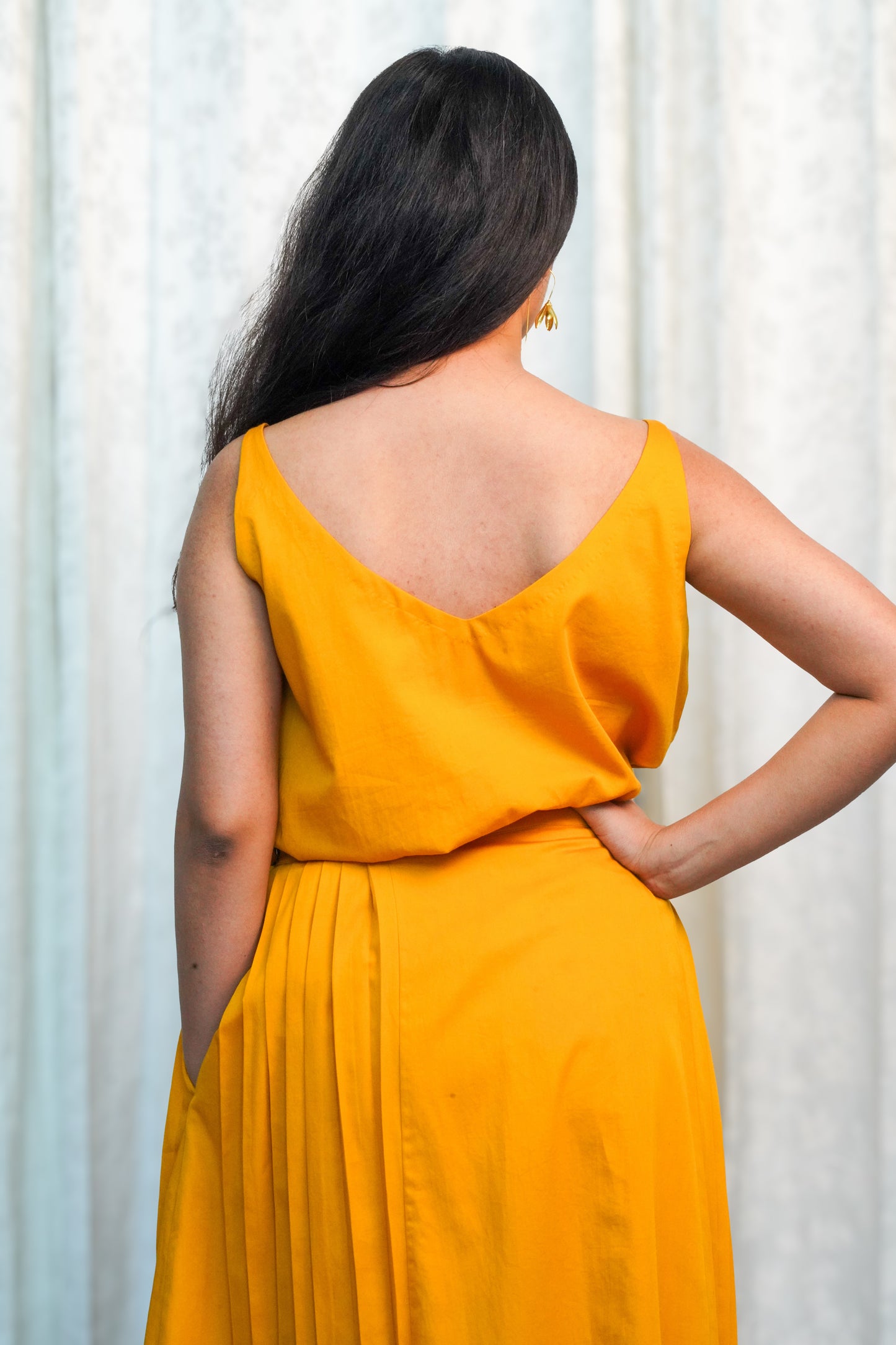 Yellow Wildflower Top