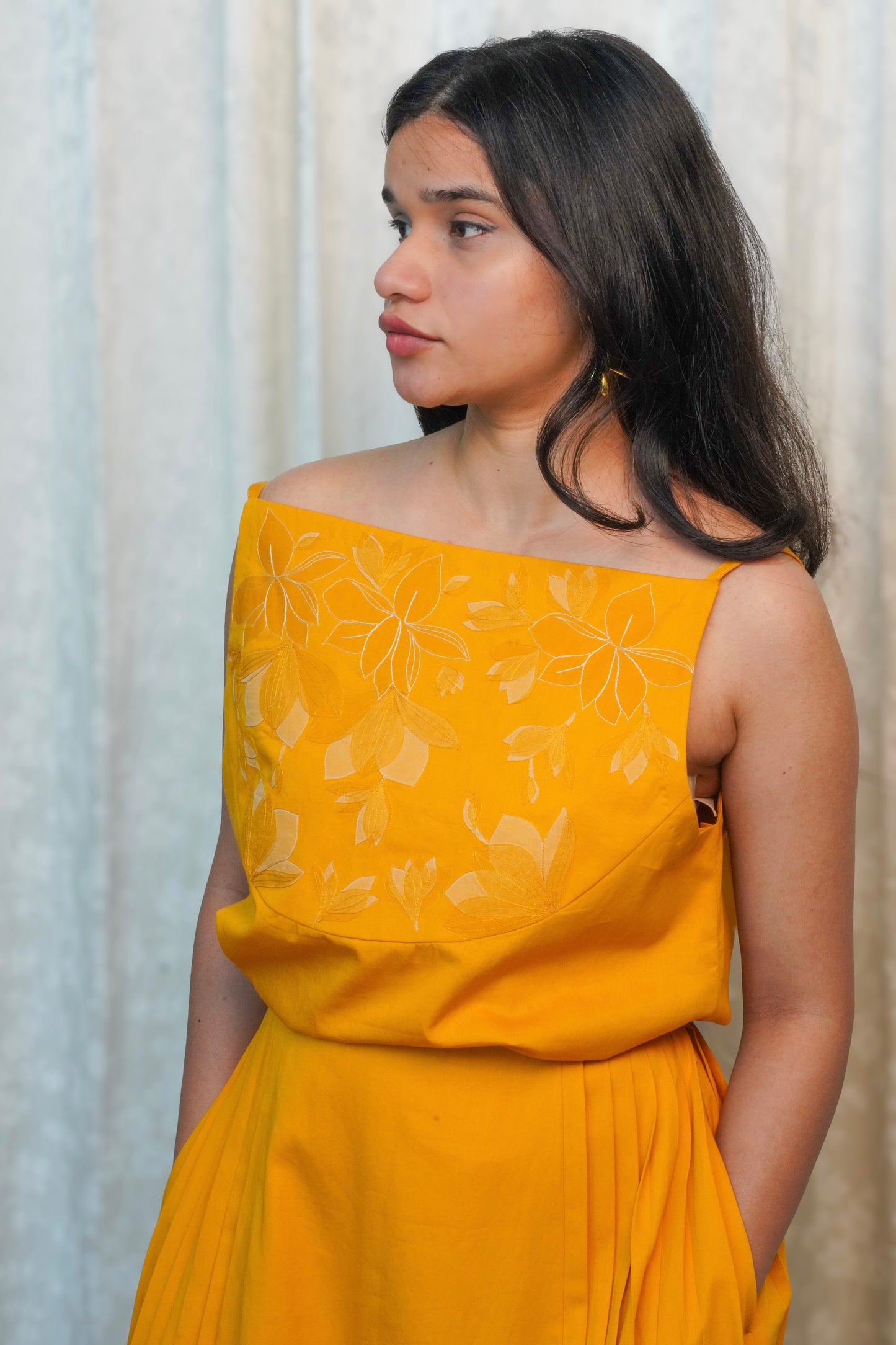Yellow Wildflower Top