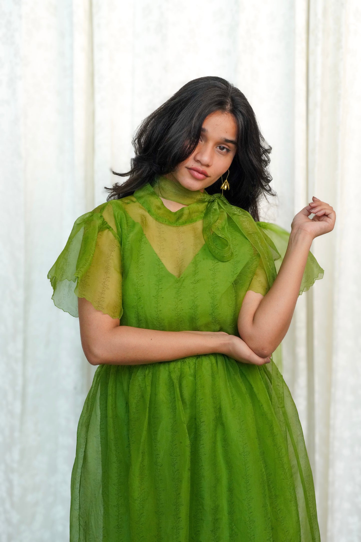 Wild vine Organza dress