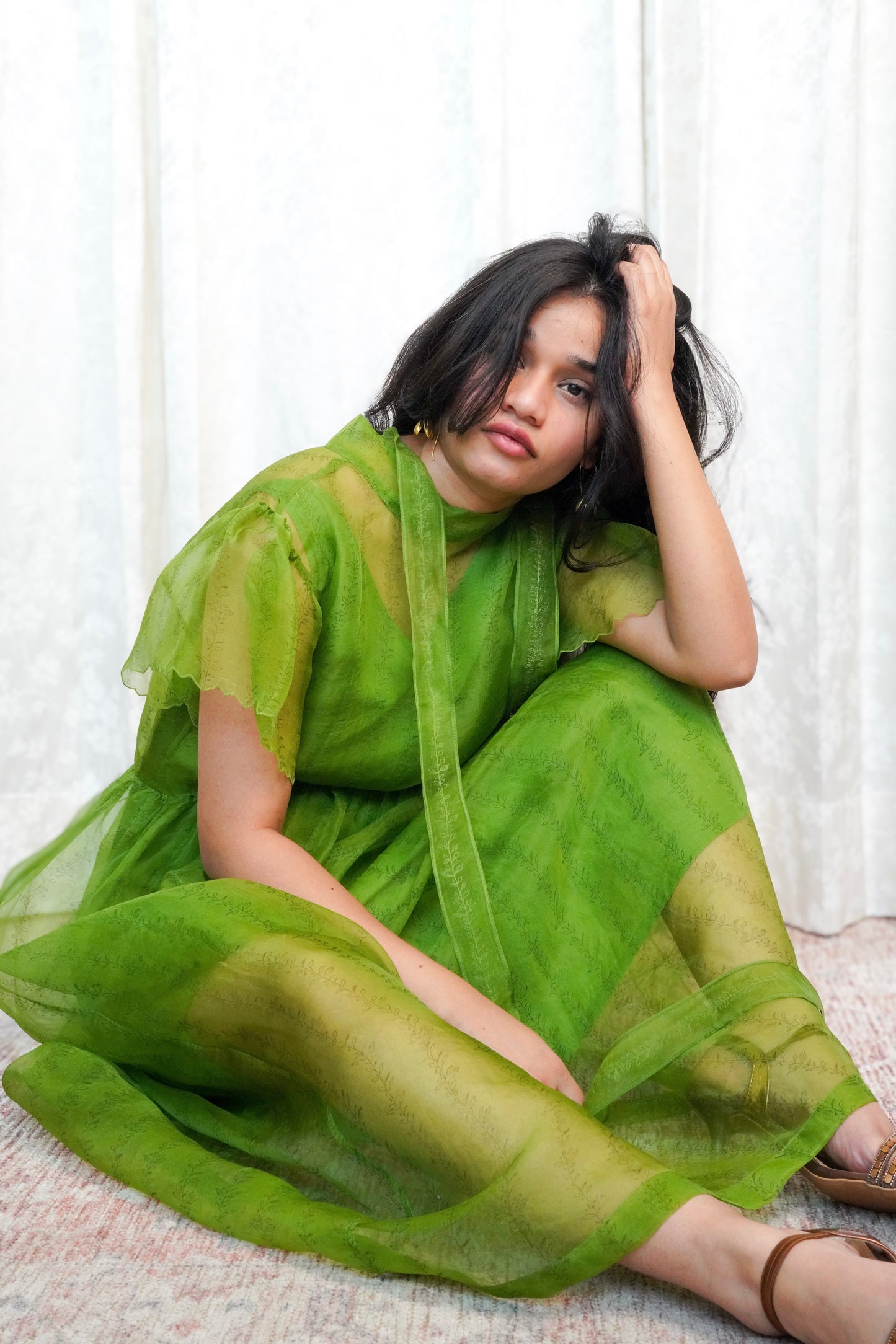 Wild vine Organza dress