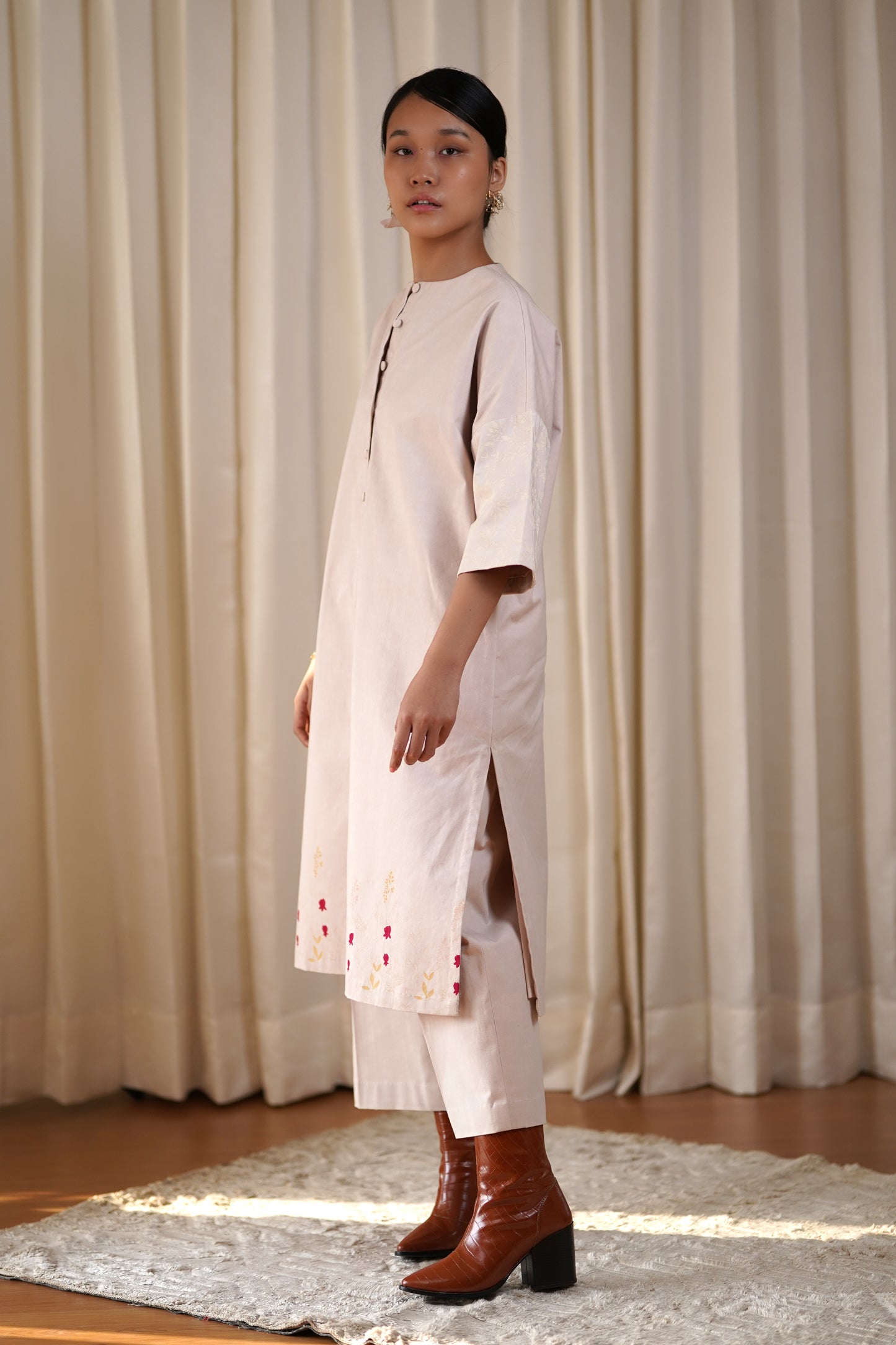 Printed staight tunic