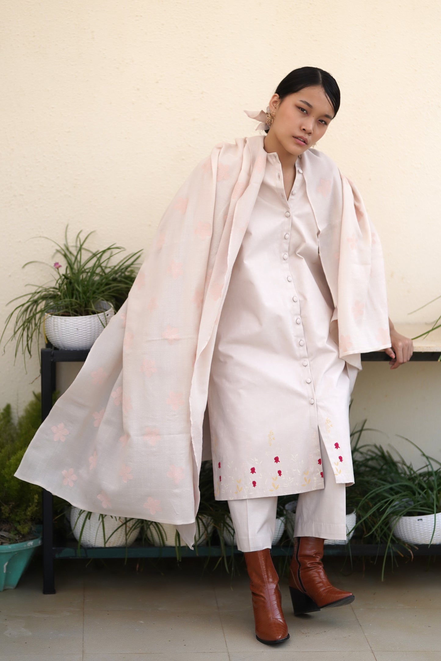 Printed staight tunic