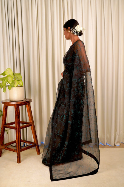 Baag Black Saree