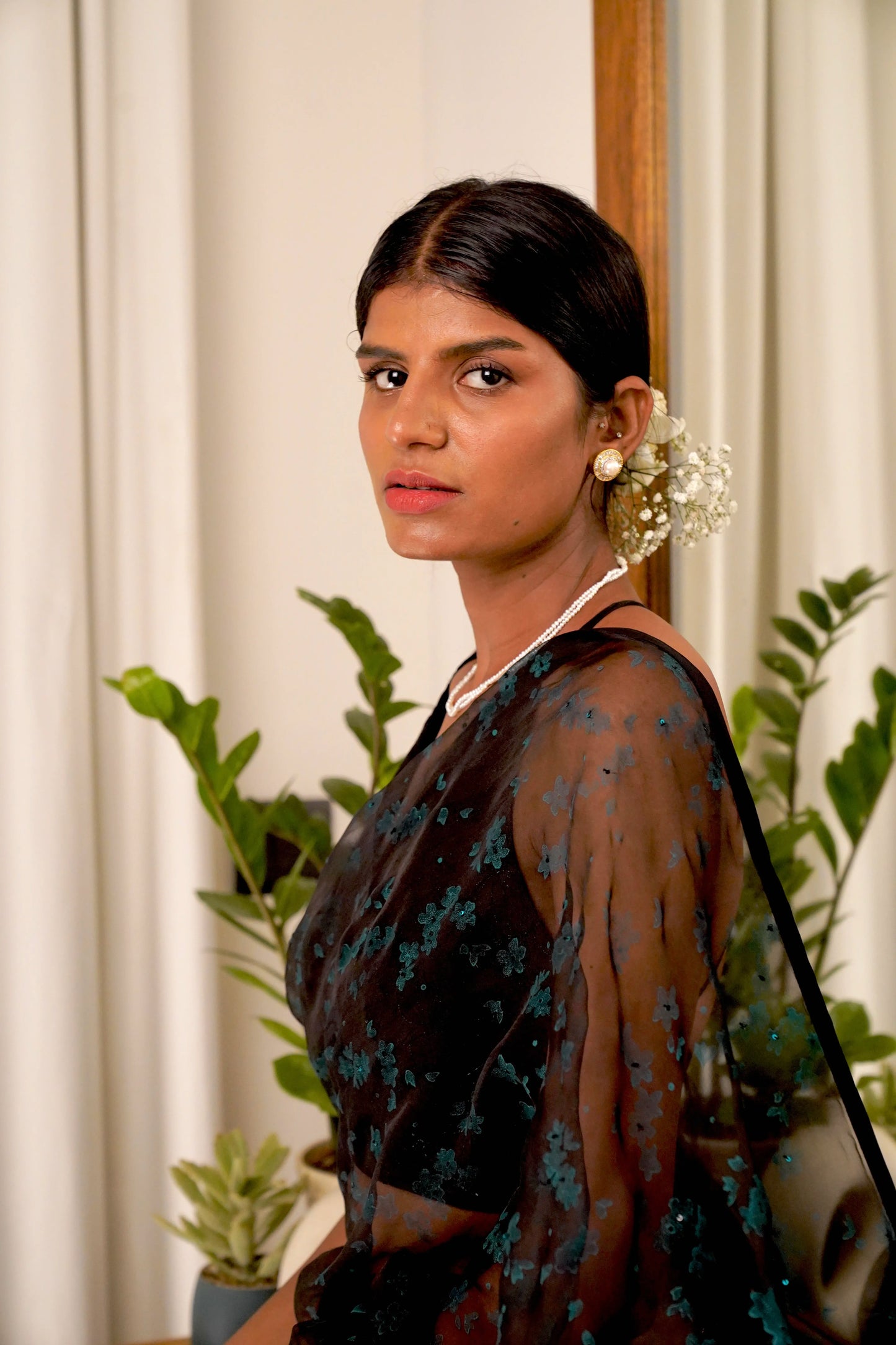 Baag Black Saree