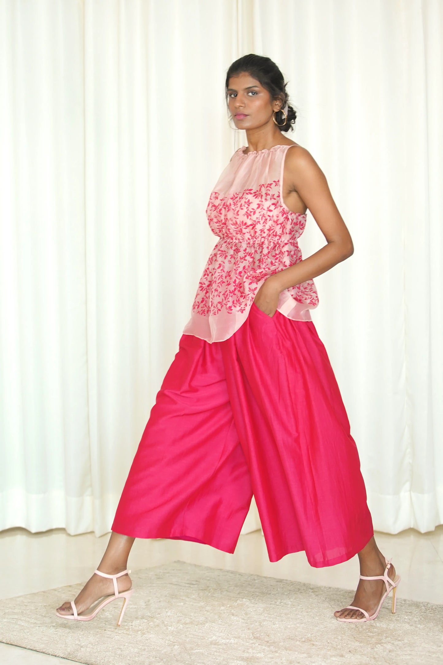 Fuschia Culottes