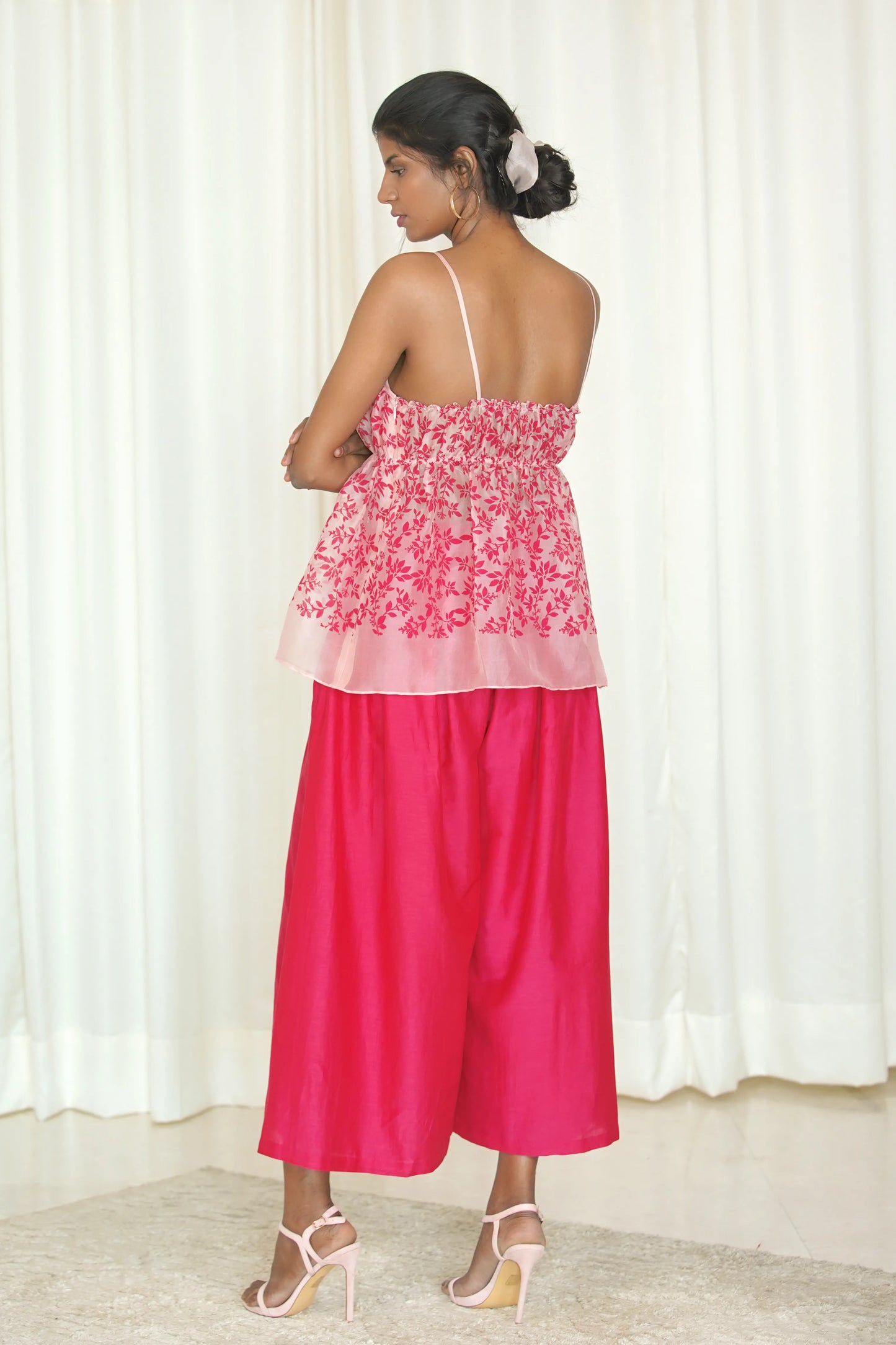 Blushing Organza Top