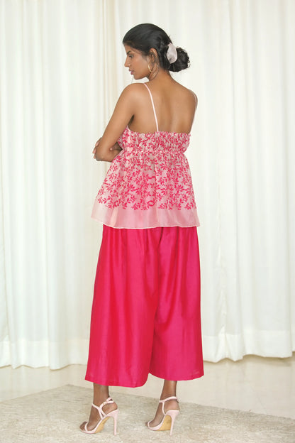 Blushing Organza Top