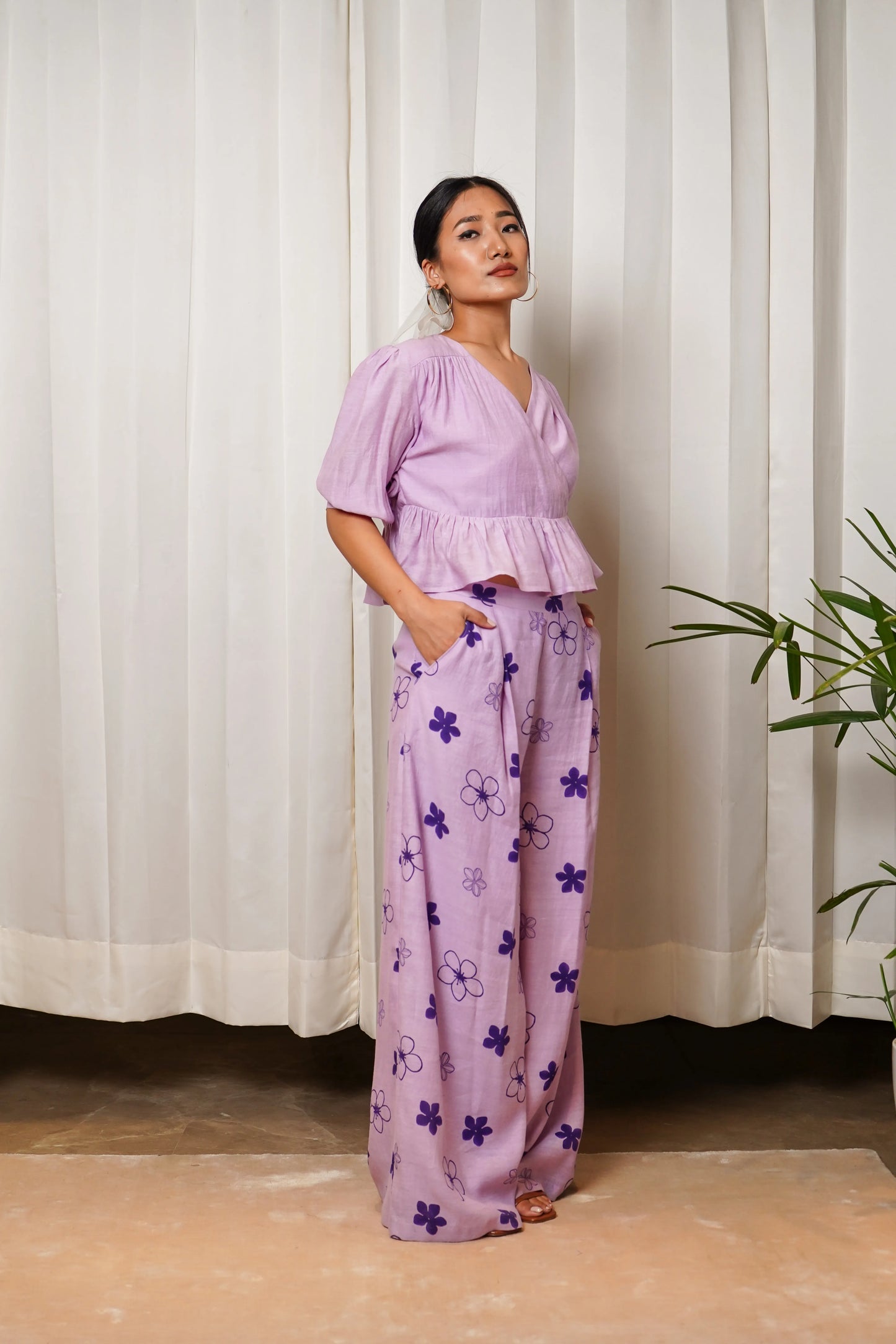 Garden maxi pants