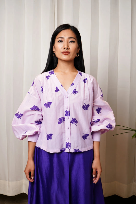 Bougainvillea shirt