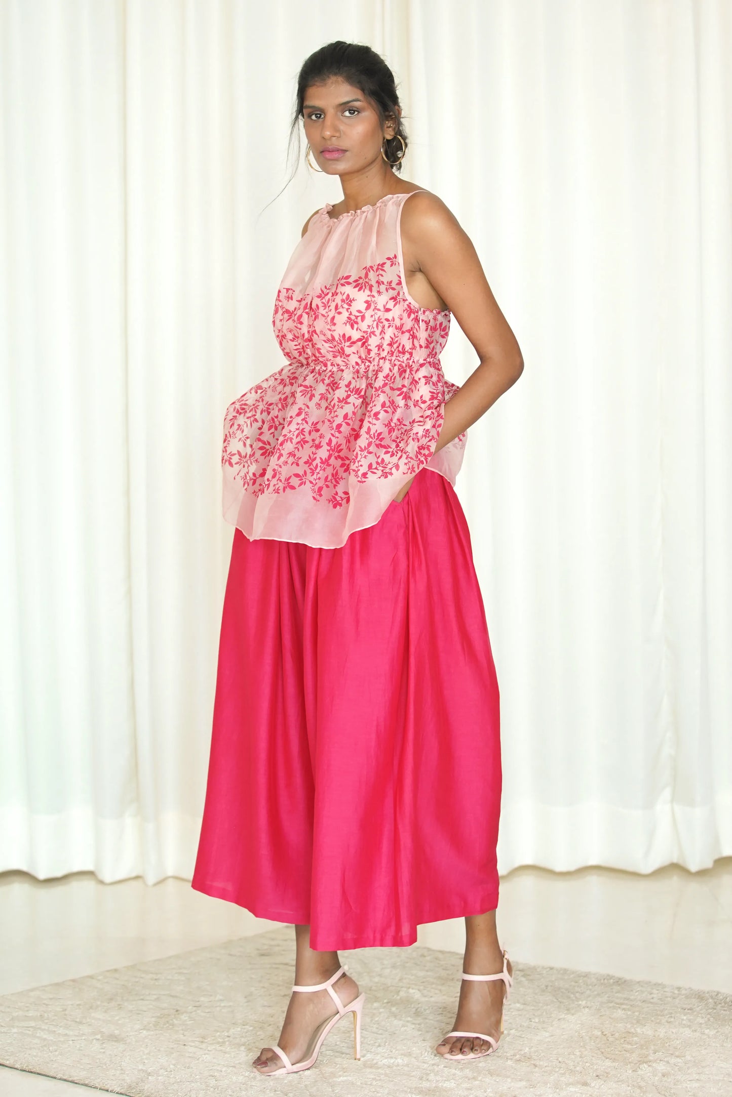 Fuschia Culottes