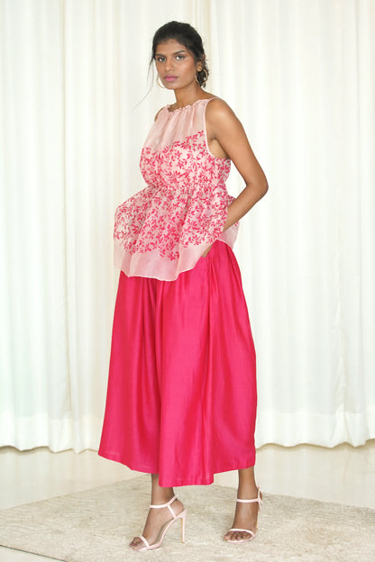 Fuschia Culottes