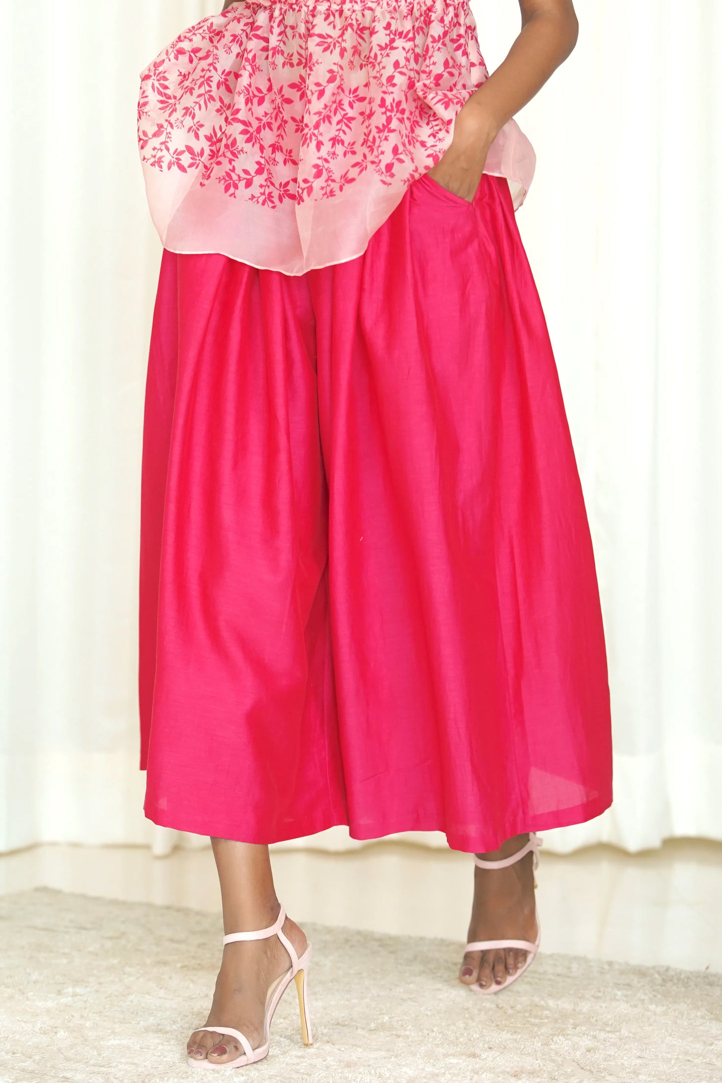 Fuschia Culottes