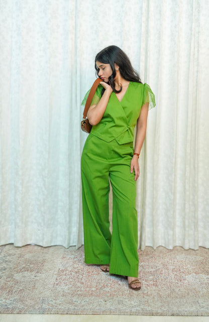Wild Green Maxi Pants