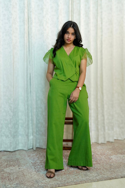 Wild Green Maxi Pants