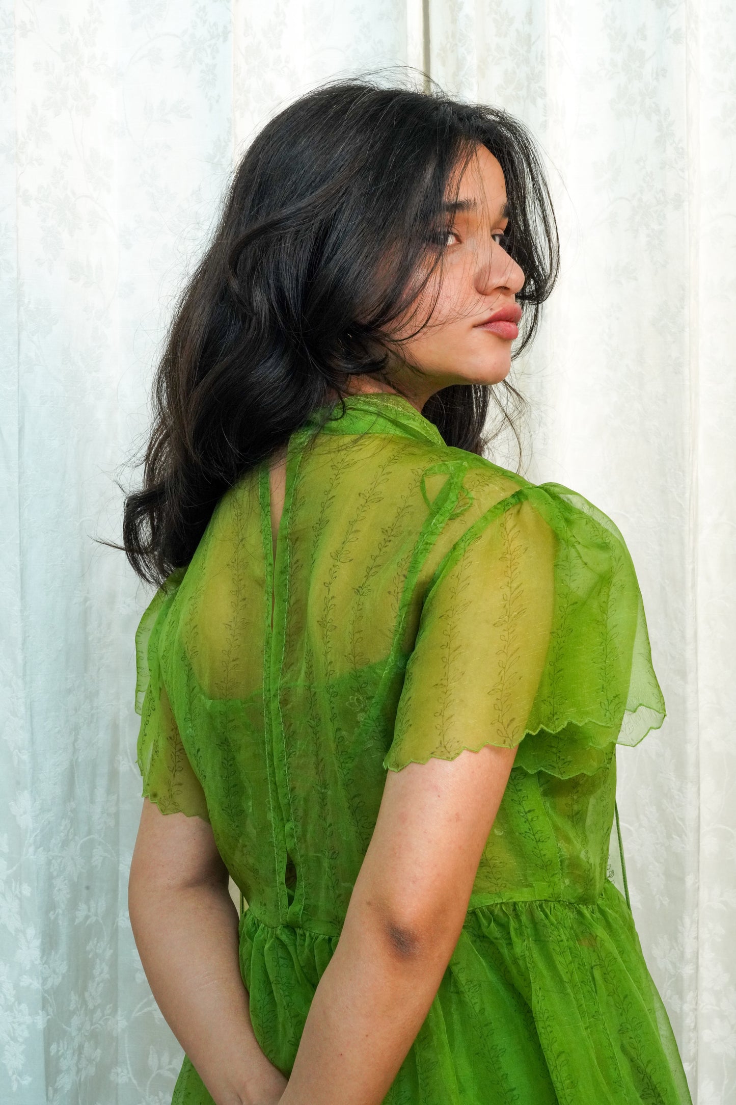 Wild vine Organza dress