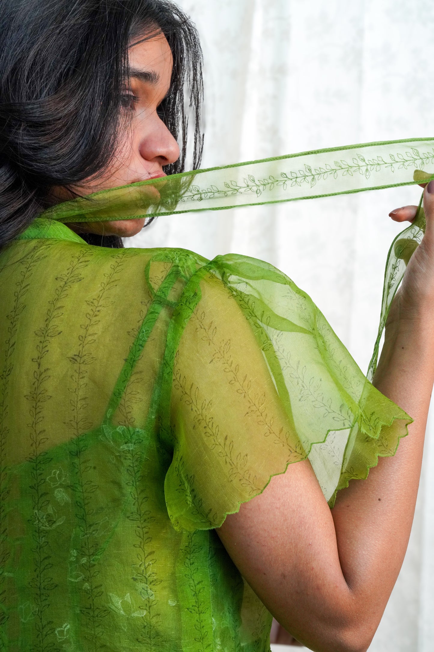 Wild vine Organza dress