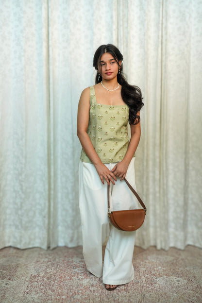 Ivory Mist Maxi Pants