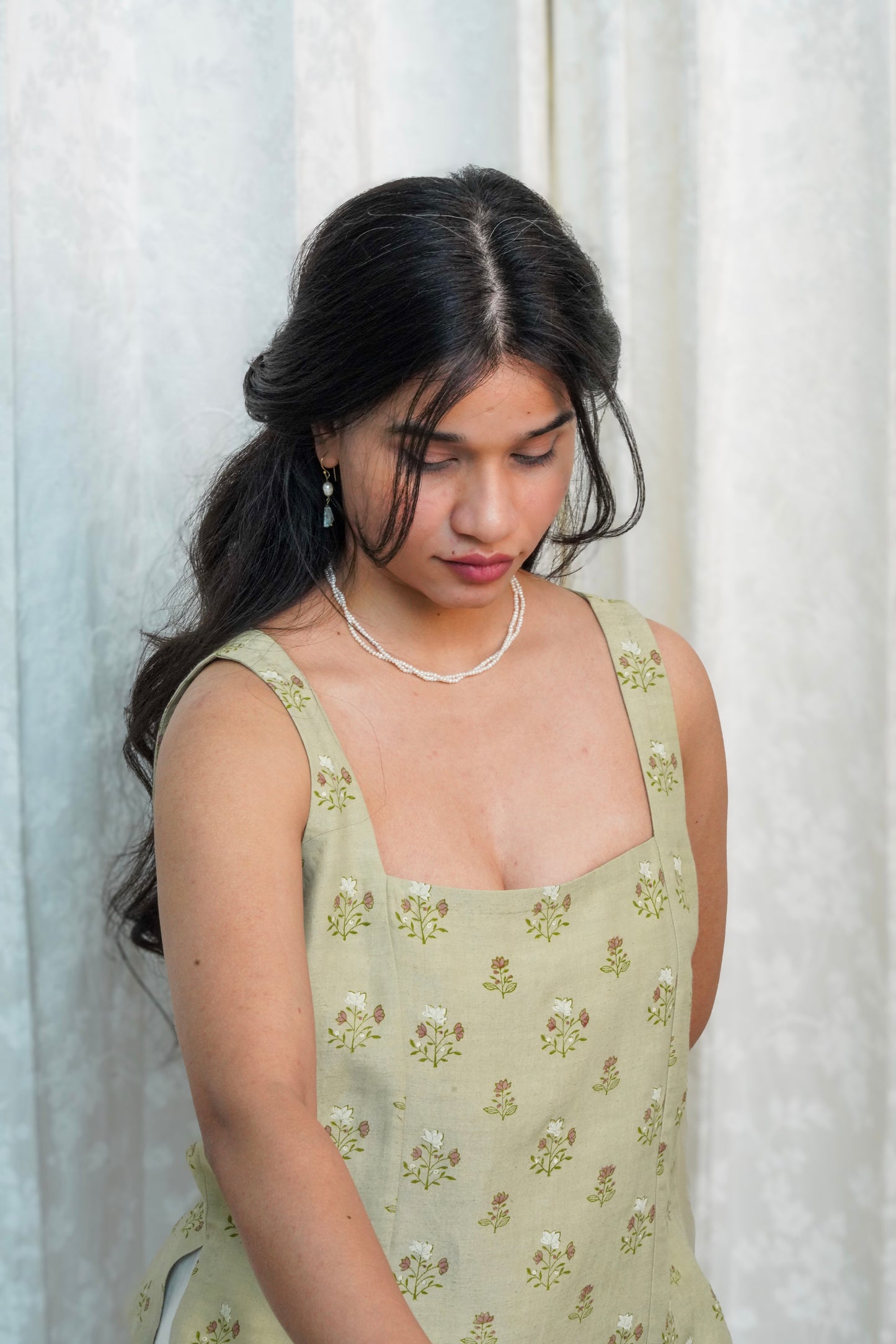 Sage Wildflower Sprig top