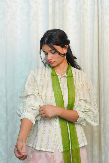 Ivory Mist Vine Top