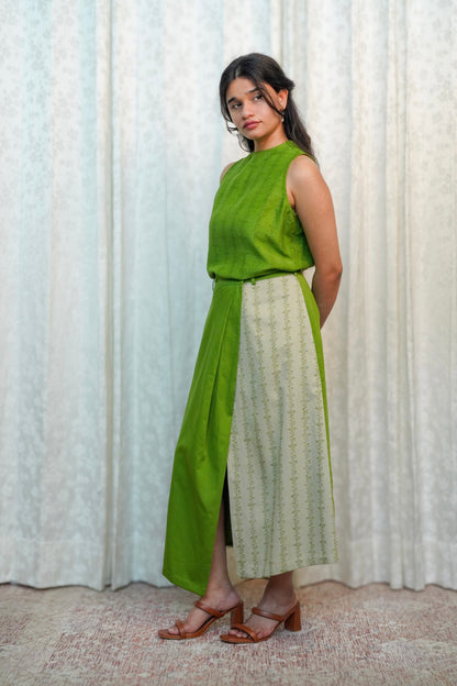Wild Green Vine Skirt
