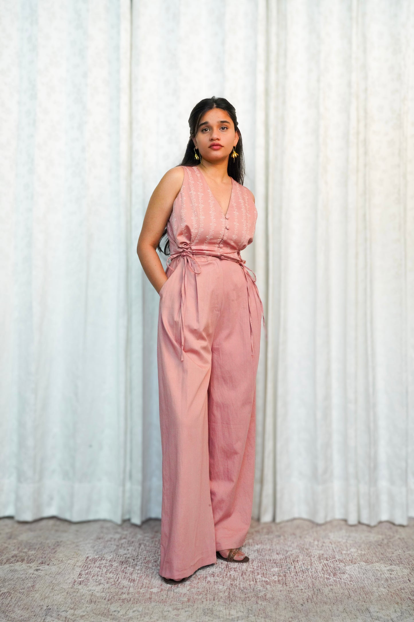 Rosewood Bloom Jumpsuit