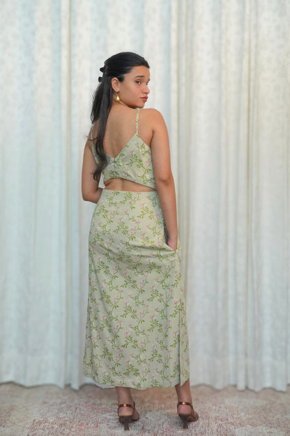 Sage Shola Blossom Dress