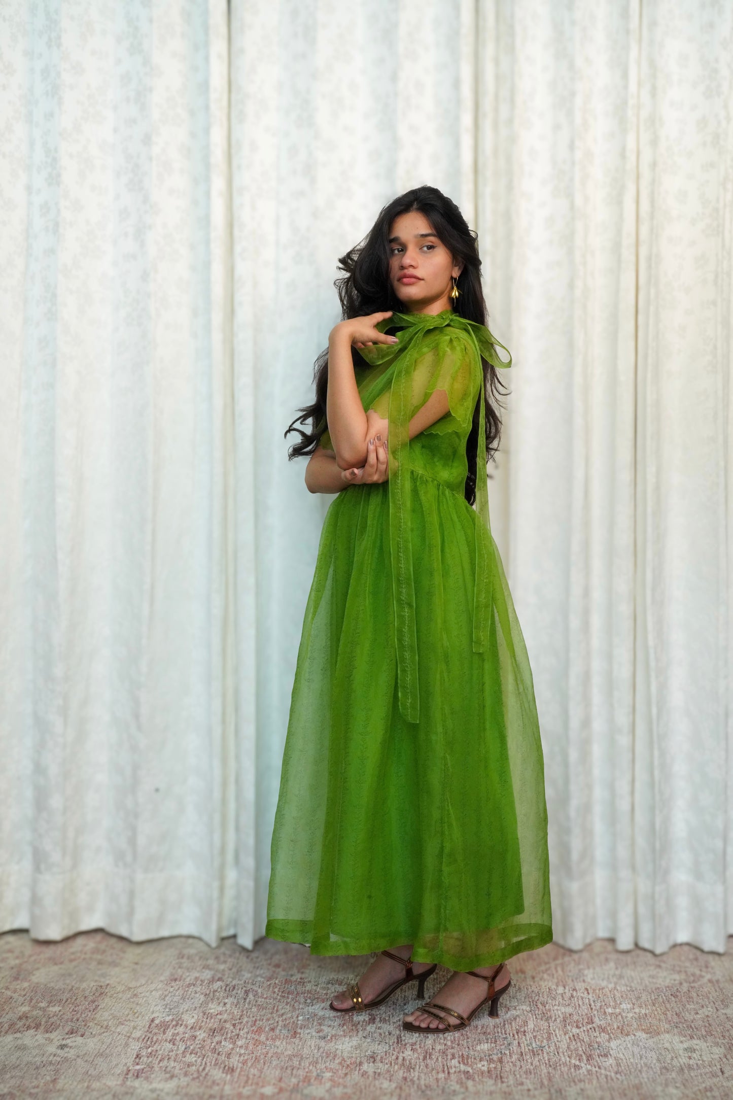 Wild vine Organza dress