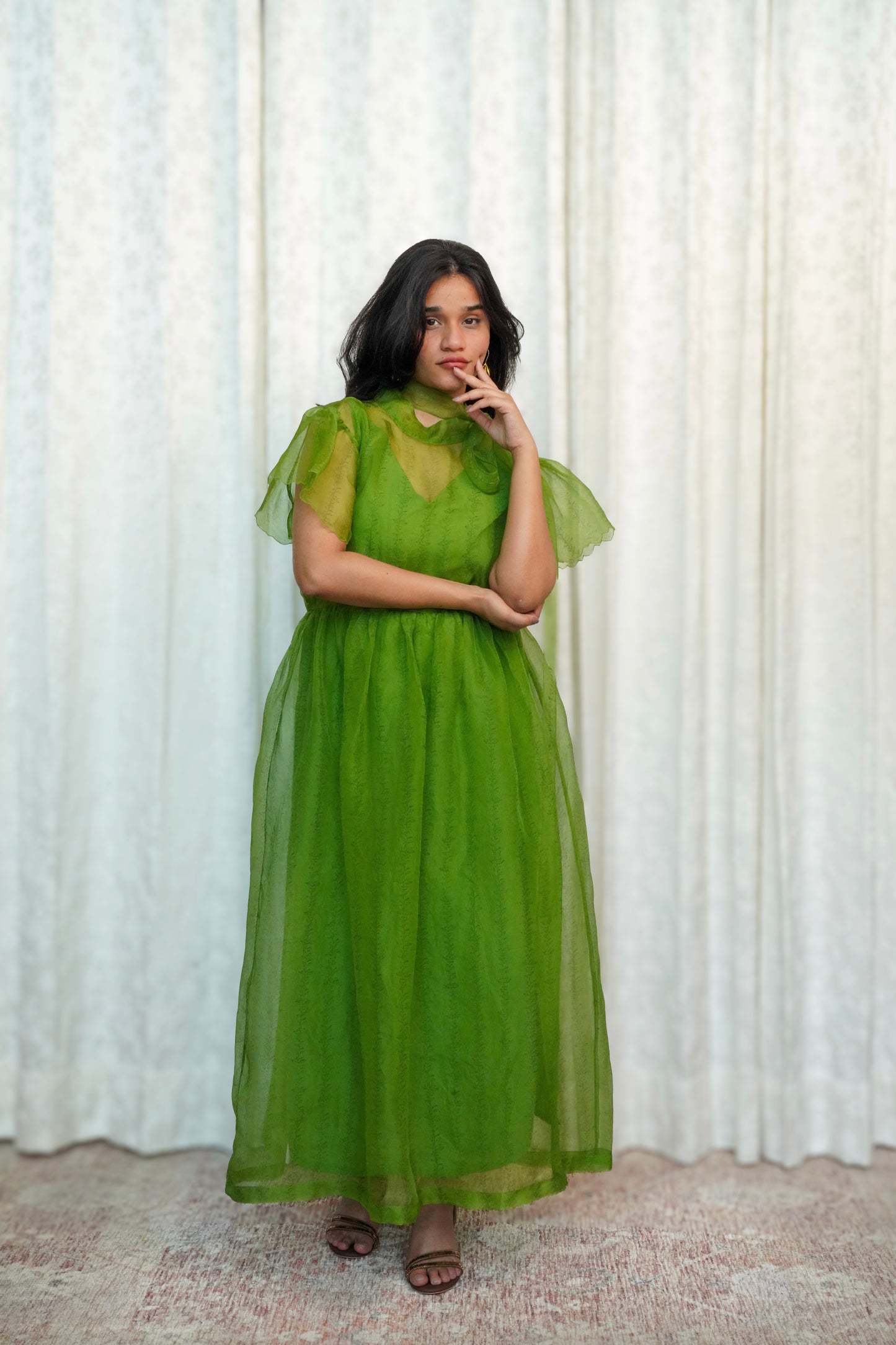 Wild vine Organza dress