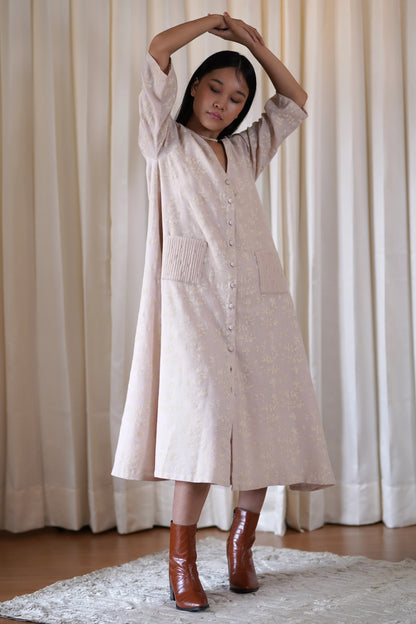 woollen raglan dress