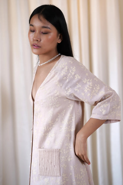 woollen raglan dress