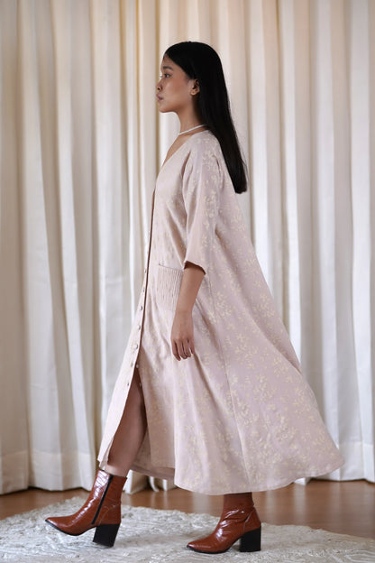 woollen raglan dress