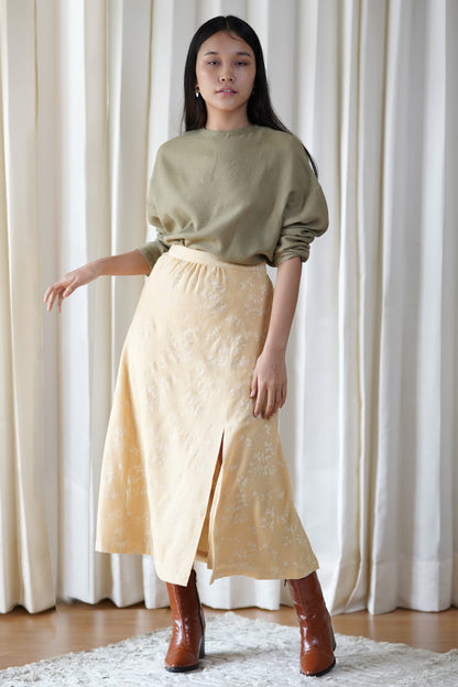 olive kimono top