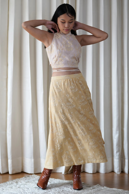 Blush woollen top