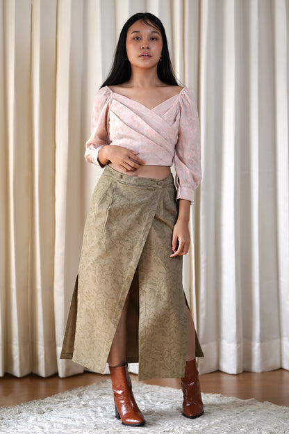 Pleated skirt