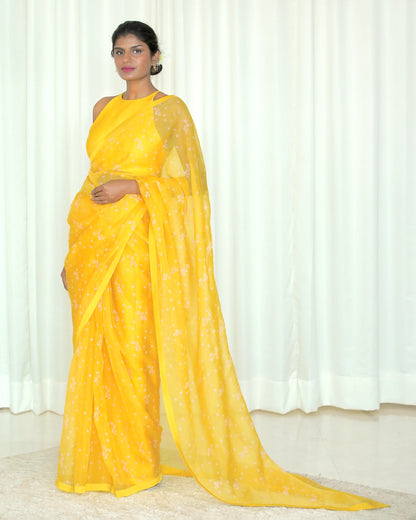 Blooming Saree