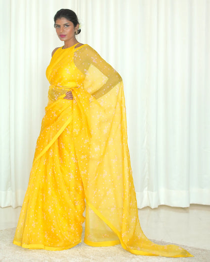 Blooming Saree