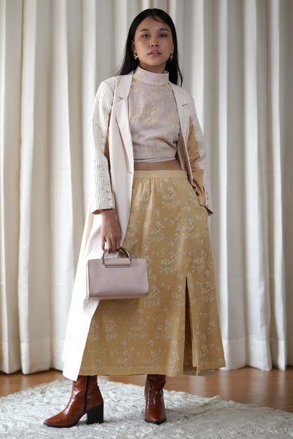 Quilted coat dress
