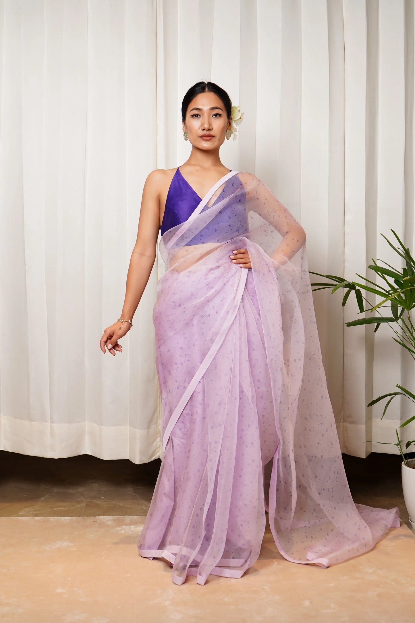 Bed of flower Sari